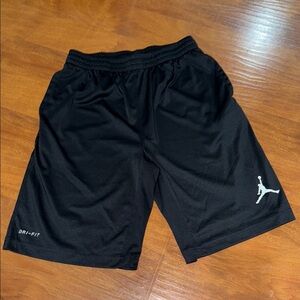 Jordan Nike Kids Black Dri-FIT Basketball Shorts
